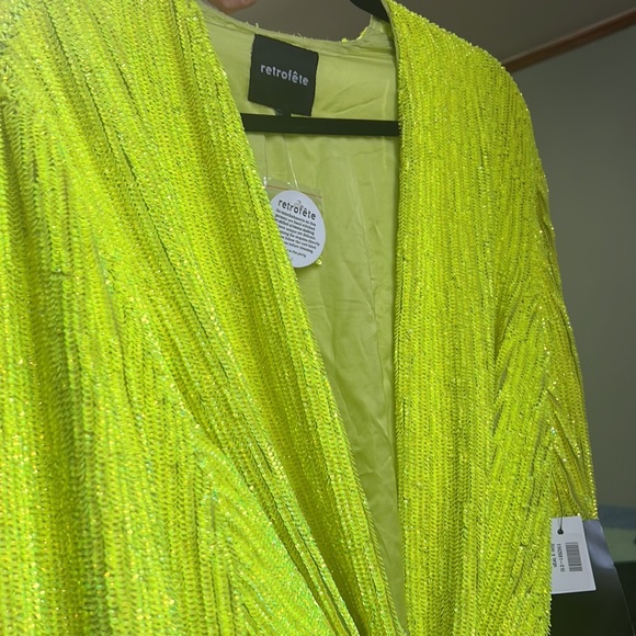 Retrofete Gabrielle robe sequin dress NWT - Picture 4 of 10